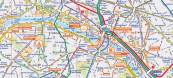 mapa del Metro de París 