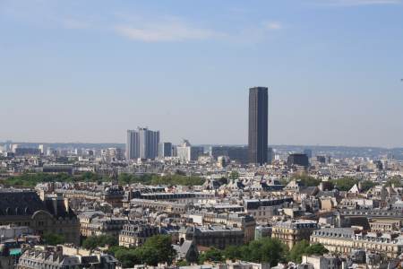 Vistas desde Notre dame de torre montparnasse 
